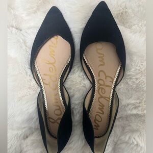 Sam Edelman Black Pointed Flats